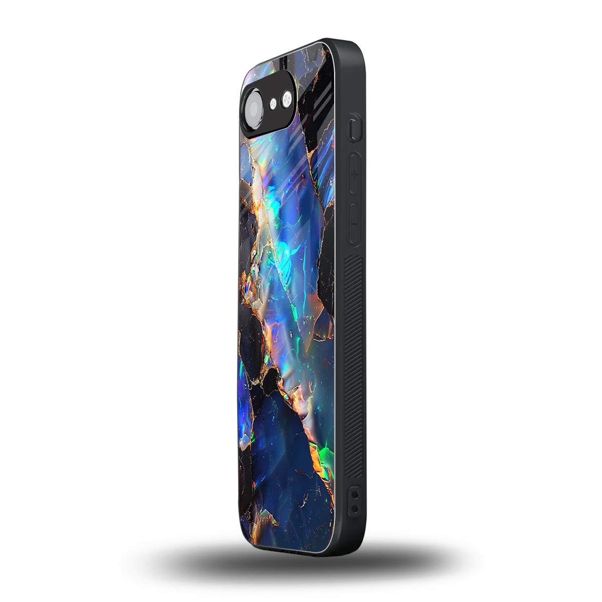 Mystic Marble iphone 16e mobile cover | shockproof glass phone case
