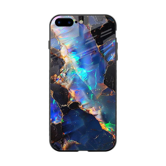 Mystic Marble back phone cover | glass case for iphone 8 plus
