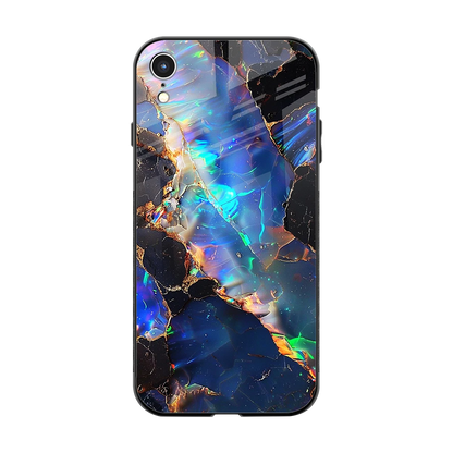 Mystic Marble back phone cover | glass case for iphone xr