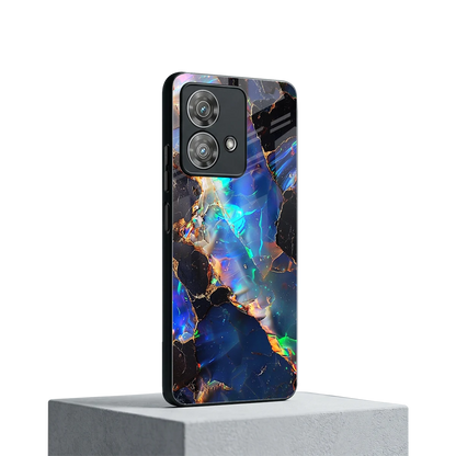 Mystic Marble motorola edge 40 neo 5g mobile cover | shockproof glass phone case