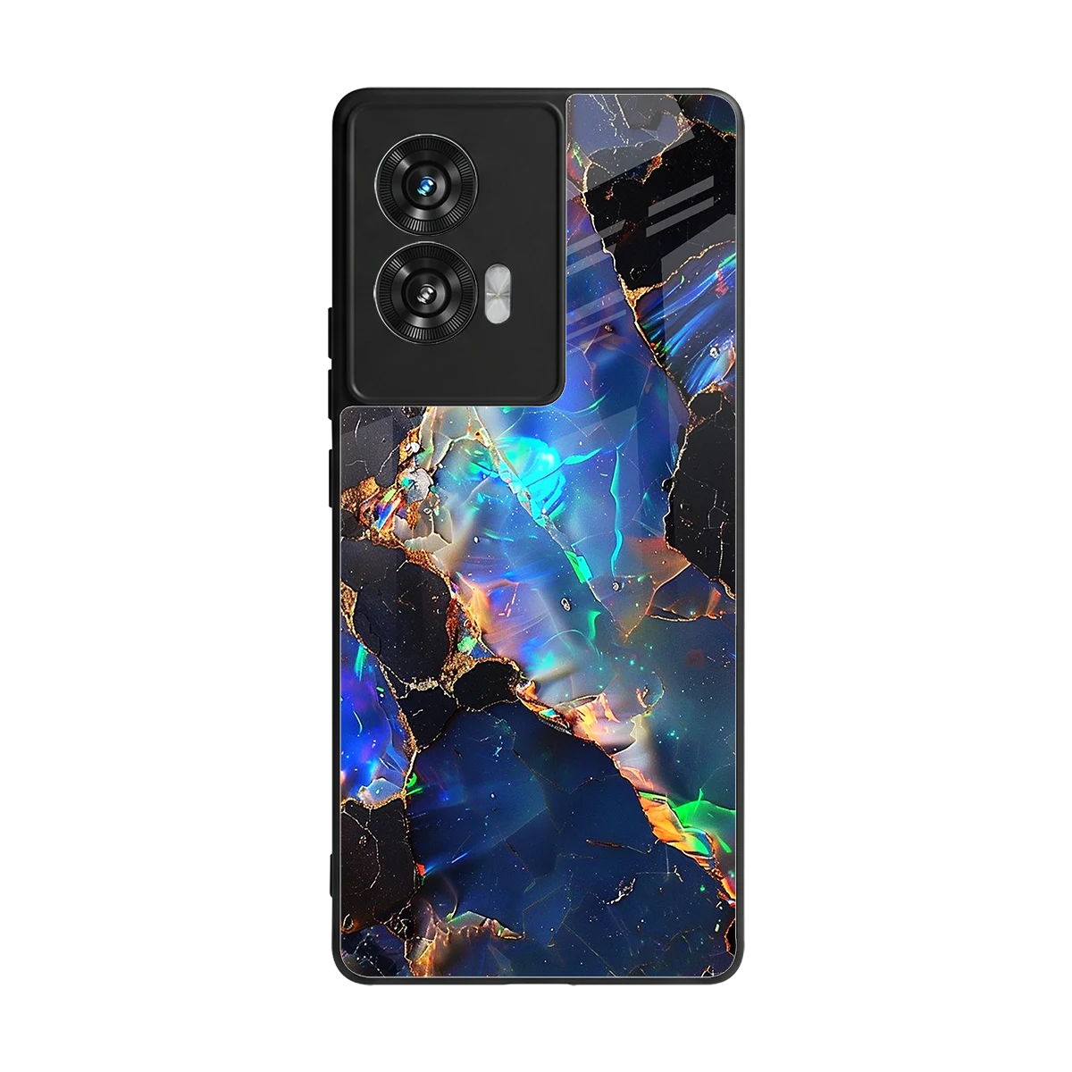 Mystic Marble back phone cover | glass case for motorola edge 50 fusion