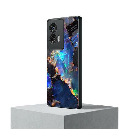 Mystic Marble motorola edge 50 fusion mobile cover | shockproof glass phone case