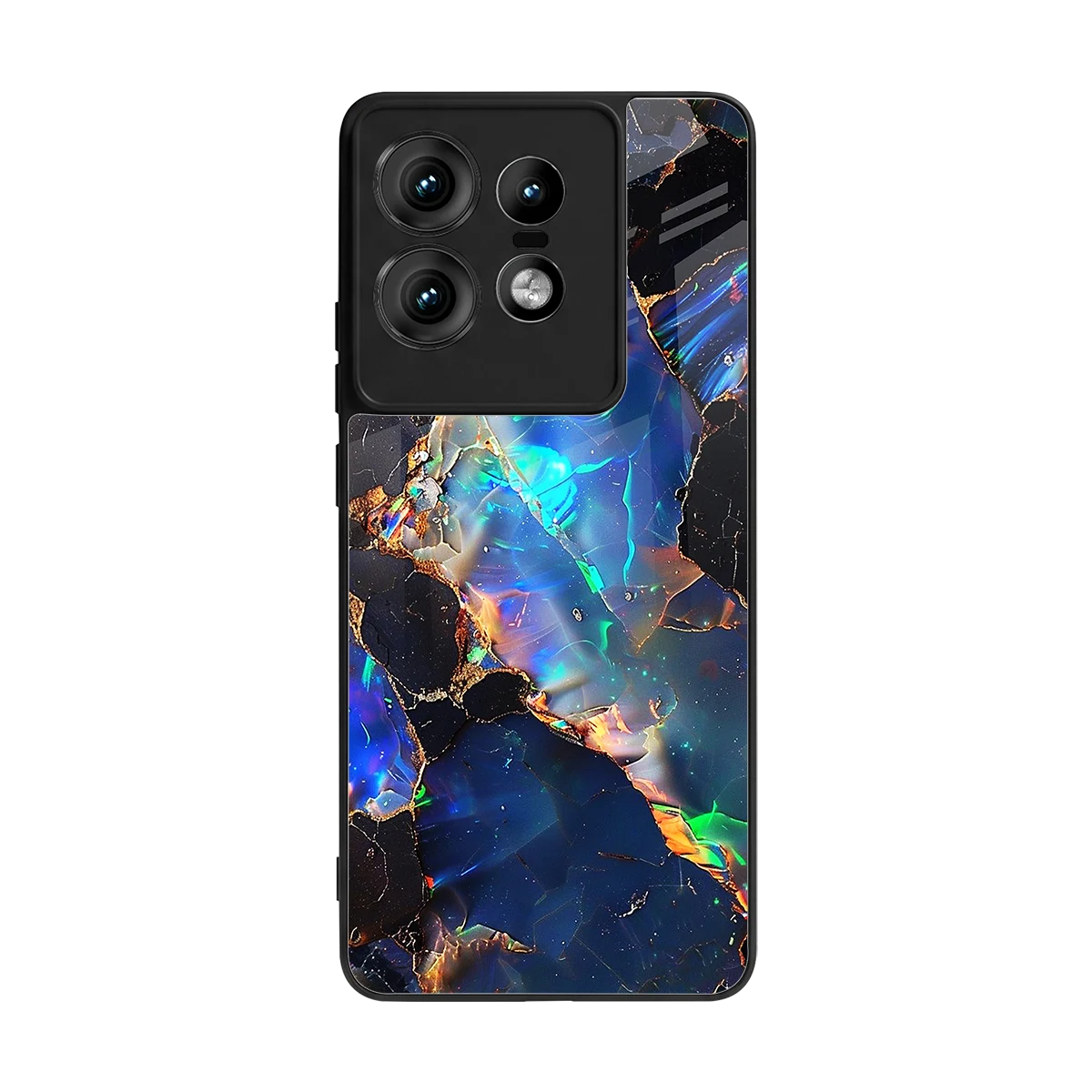 Mystic Marble back phone cover | glass case for motorola edge 50 pro