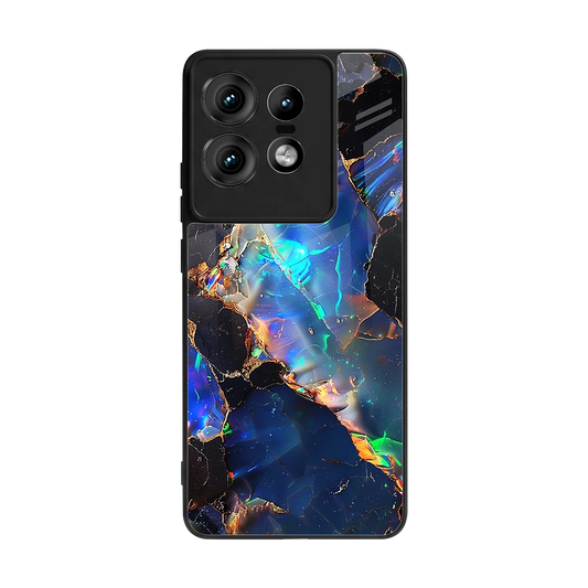 Mystic Marble back phone cover | glass case for motorola edge 50 pro