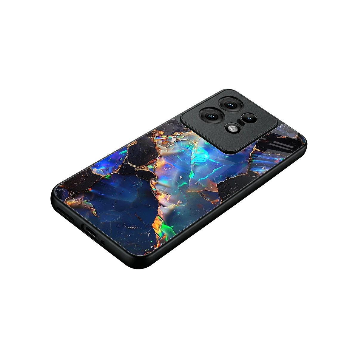 Mystic Marble stylish phone case for motorola edge 50 pro | glossy glass and slim fit