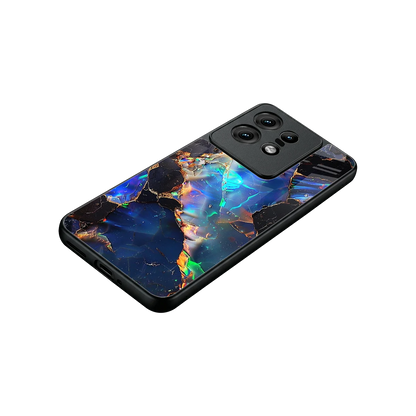 Mystic Marble stylish phone case for motorola edge 50 pro | glossy glass and slim fit