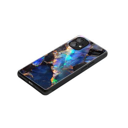 Mystic Marble stylish phone case for nothing phone 1 | glossy glass and slim fit