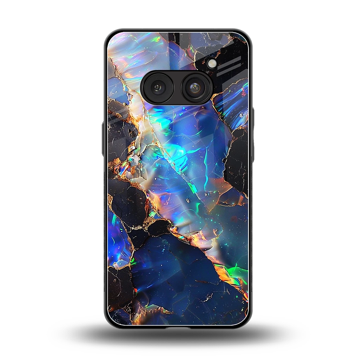Mystic Marble back phone cover | glass case for nothing phone 2a plus
