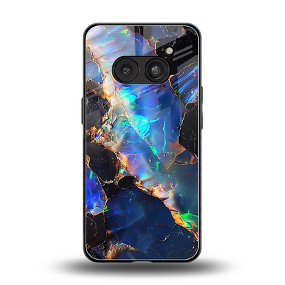 Mystic Marble back phone cover | glass case for nothing phone 2a plus