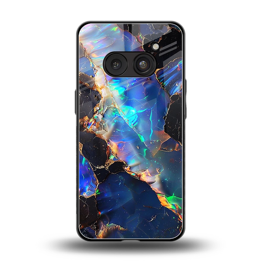 Mystic Marble back phone cover | glass case for nothing phone 2a plus