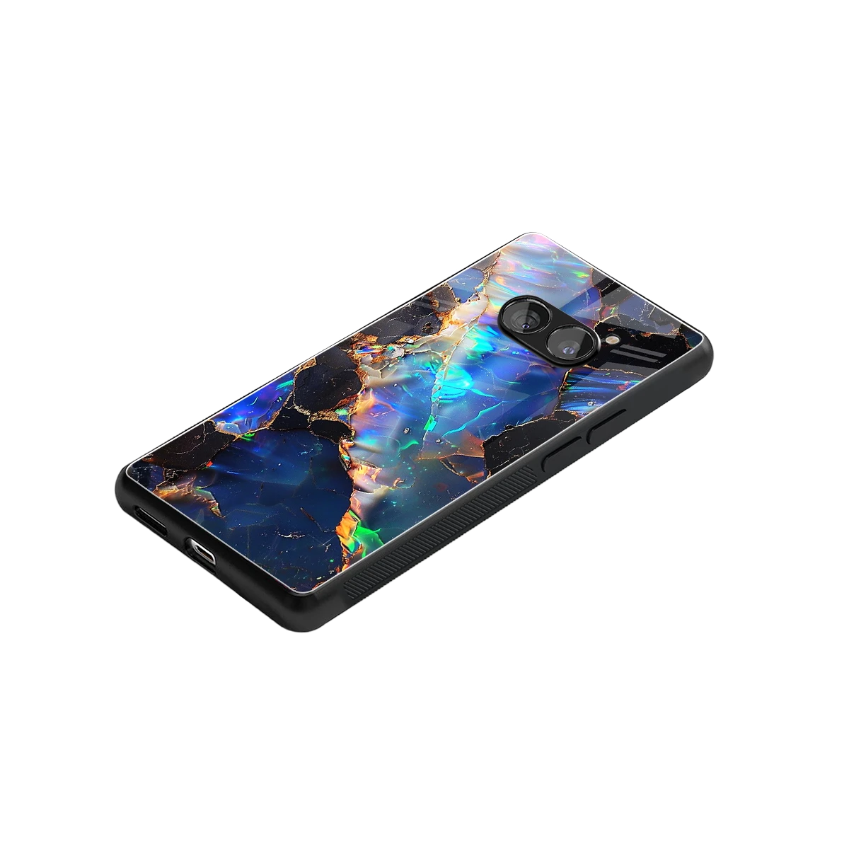 Mystic Marble stylish phone case for nothing phone 2a plus | glossy glass and slim fit