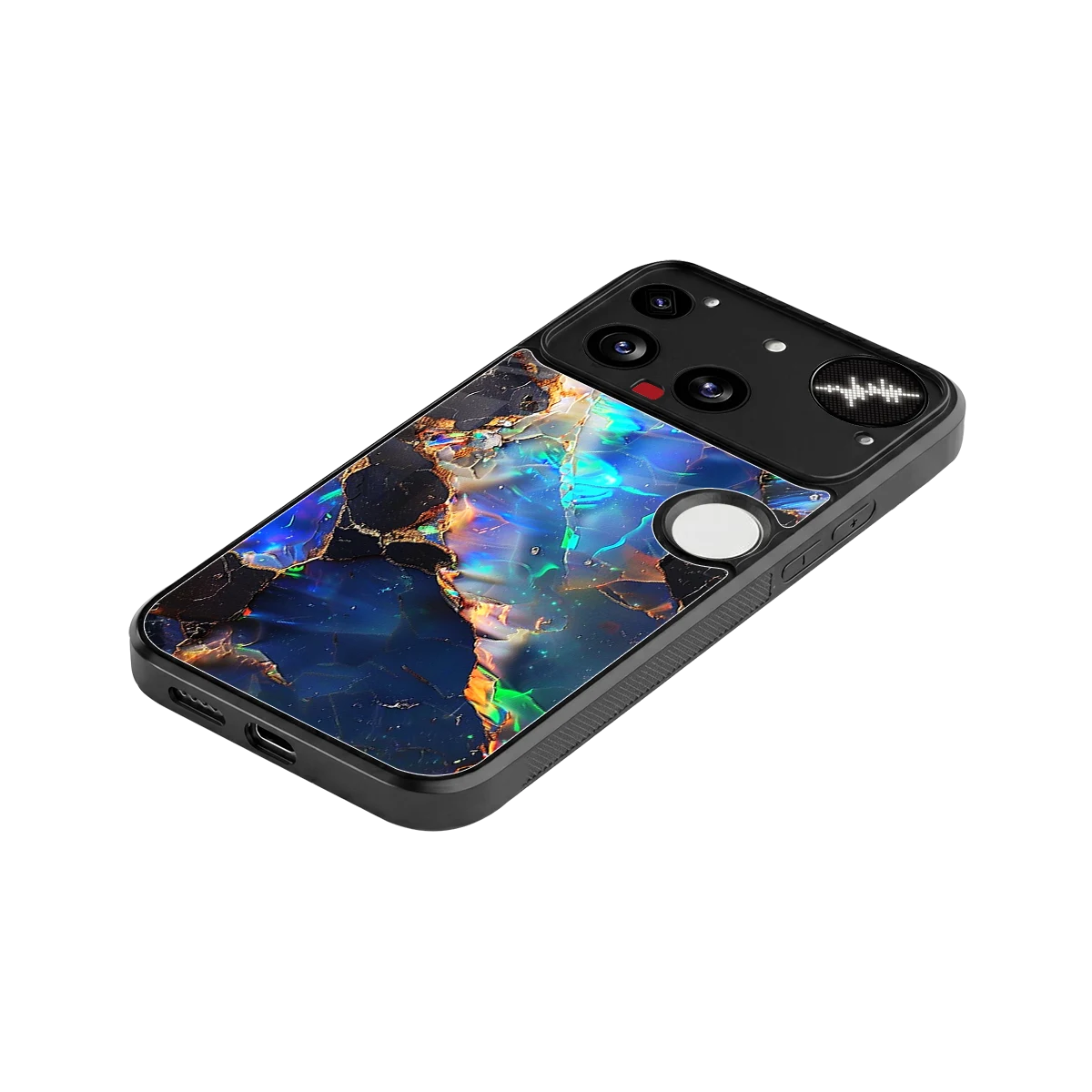 Mystic Marble stylish phone case for nothing phone 3 | glossy glass and slim fit