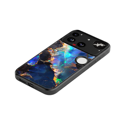 Mystic Marble stylish phone case for nothing phone 3 | glossy glass and slim fit