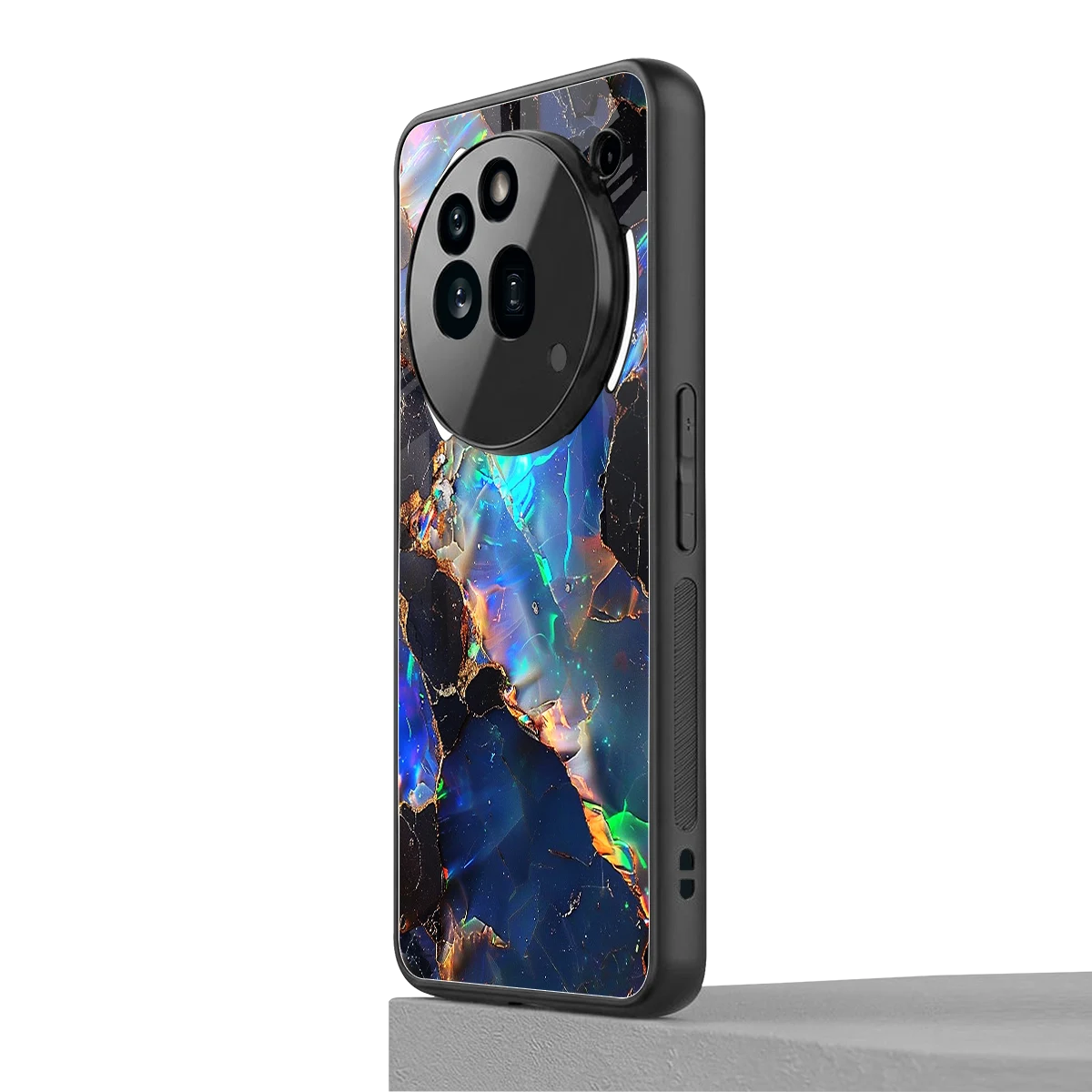 Mystic Marble nothing phone 3a pro mobile cover | shockproof glass phone case