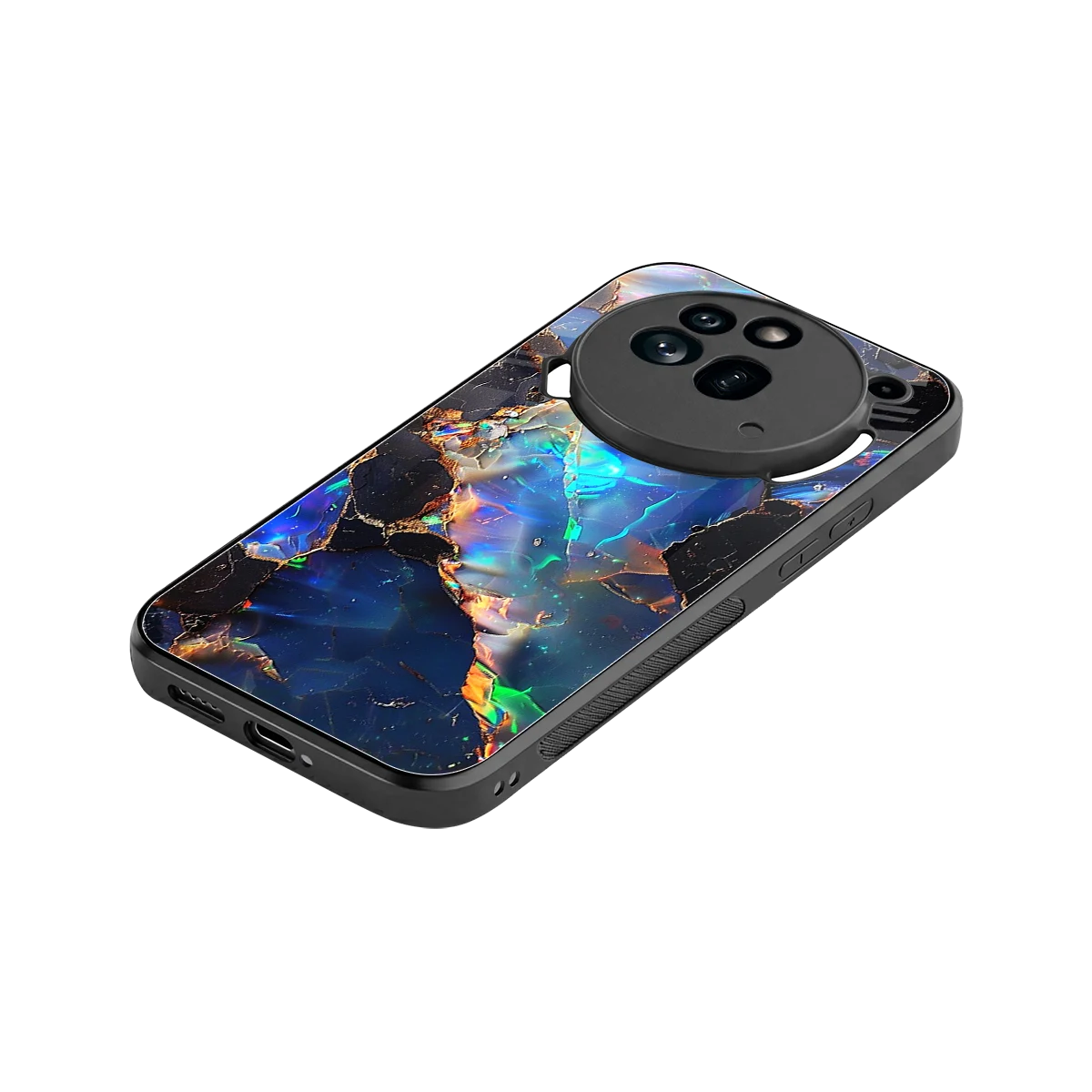 Mystic Marble stylish phone case for nothing phone 3a pro | glossy glass and slim fit