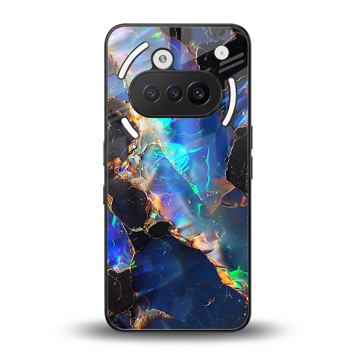 Mystic Marble back phone cover | glass case for nothing phone 3a