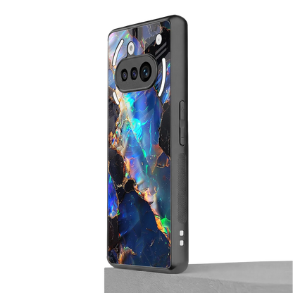 Mystic Marble nothing phone 3a mobile cover | shockproof glass phone case