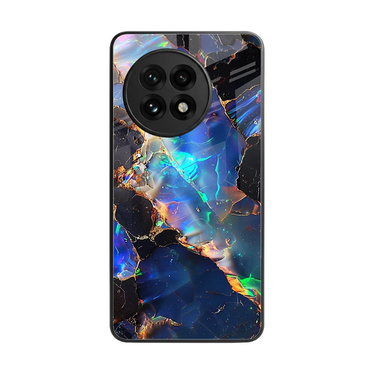 Mystic Marble back phone cover | glass case for oneplus 13r