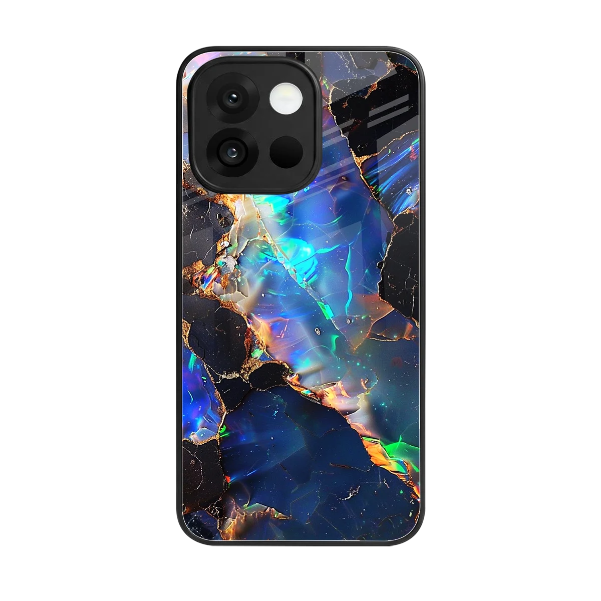Mystic Marble back phone cover | glass case for oneplus 13s