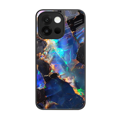 Mystic Marble back phone cover | glass case for oneplus 13s