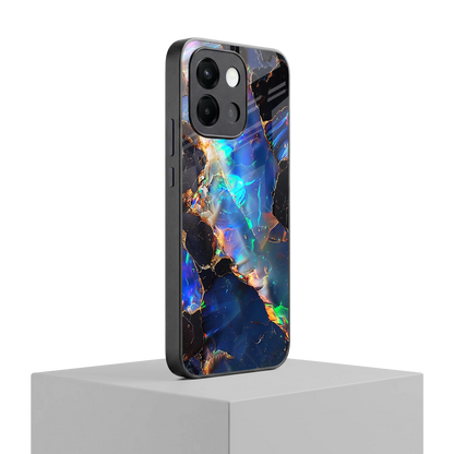 Mystic Marble oneplus 13s mobile cover | shockproof glass phone case