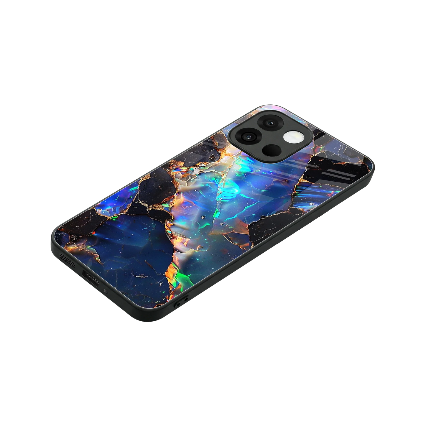 Mystic Marble stylish phone case for oneplus 13s | glossy glass and slim fit