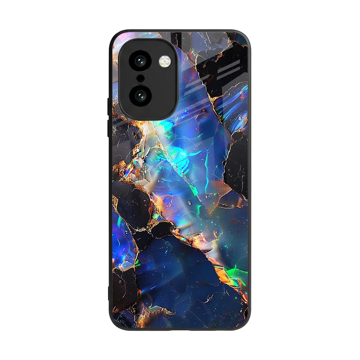 Mystic Marble back phone cover | glass case for oneplus 15r