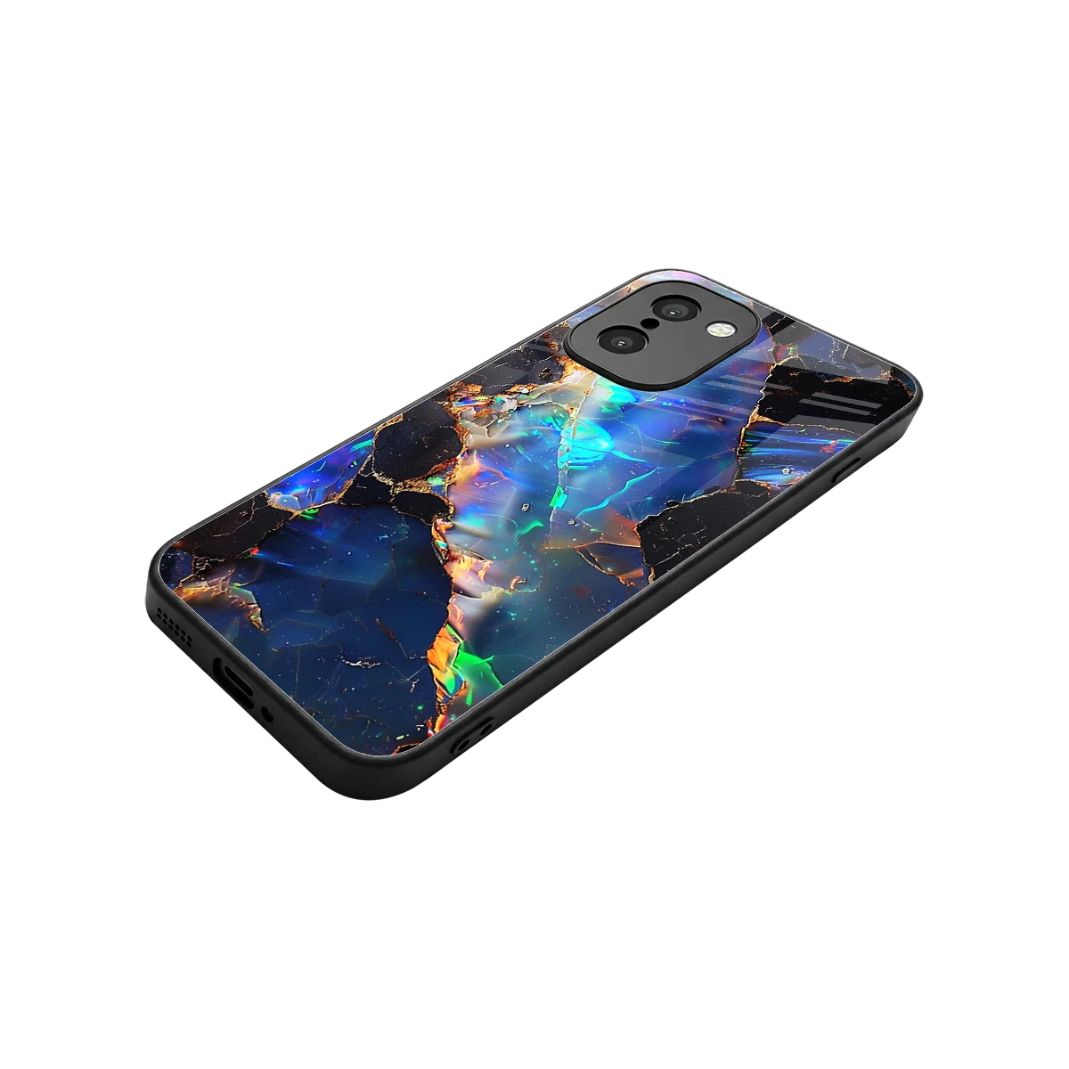 Mystic Marble stylish phone case for oneplus 15r | glossy glass and slim fit