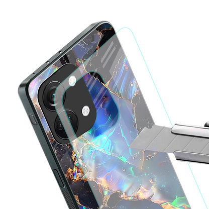 Mystic Marble stylish phone case for oneplus nord 3 | glossy glass and slim fit