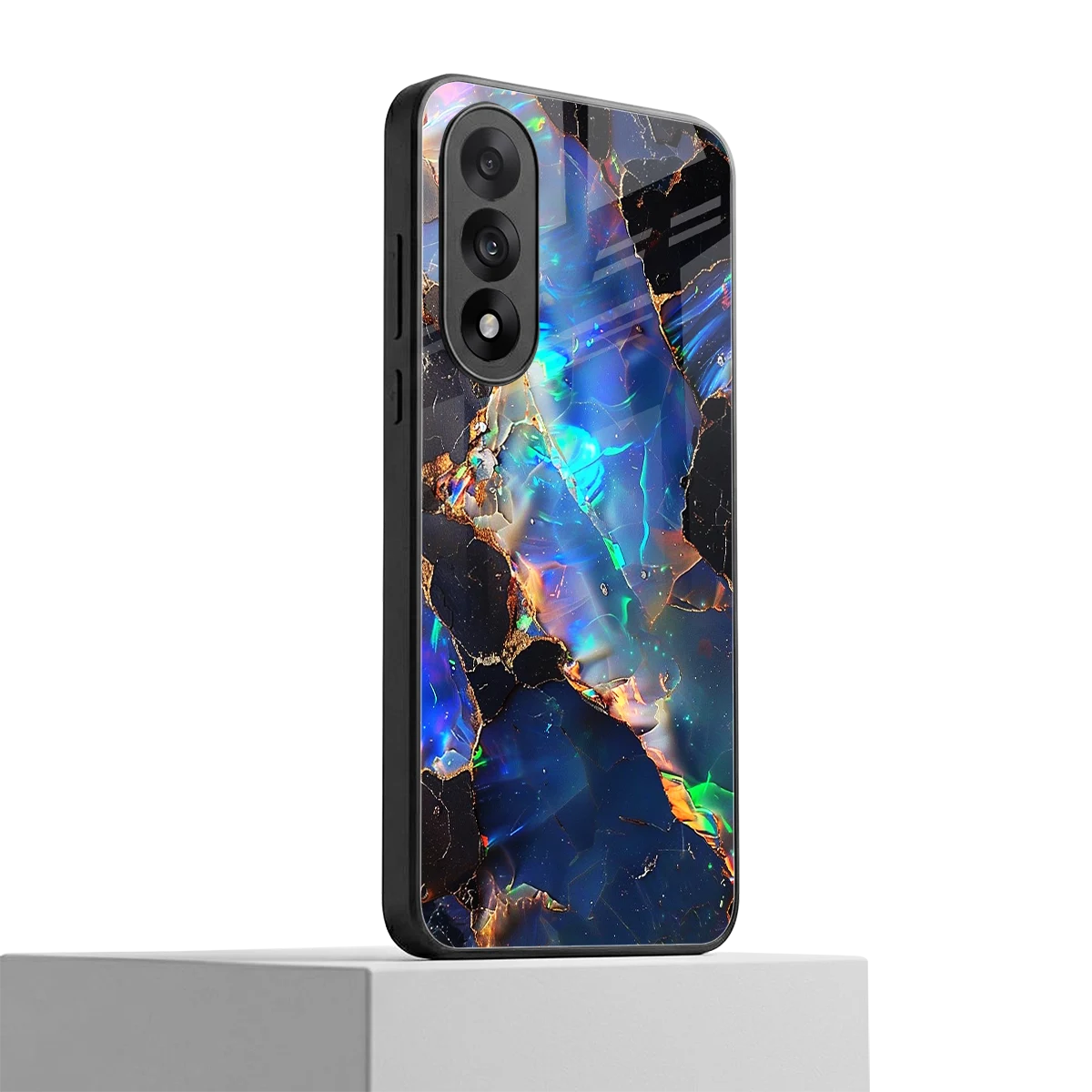 Mystic Marble oneplus nord 5 mobile cover | shockproof glass phone case