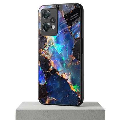 Mystic Marble oneplus nord ce 2 lite mobile cover | shockproof glass phone case