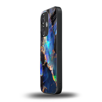 Mystic Marble oneplus nord ce 3 mobile cover | shockproof glass phone case