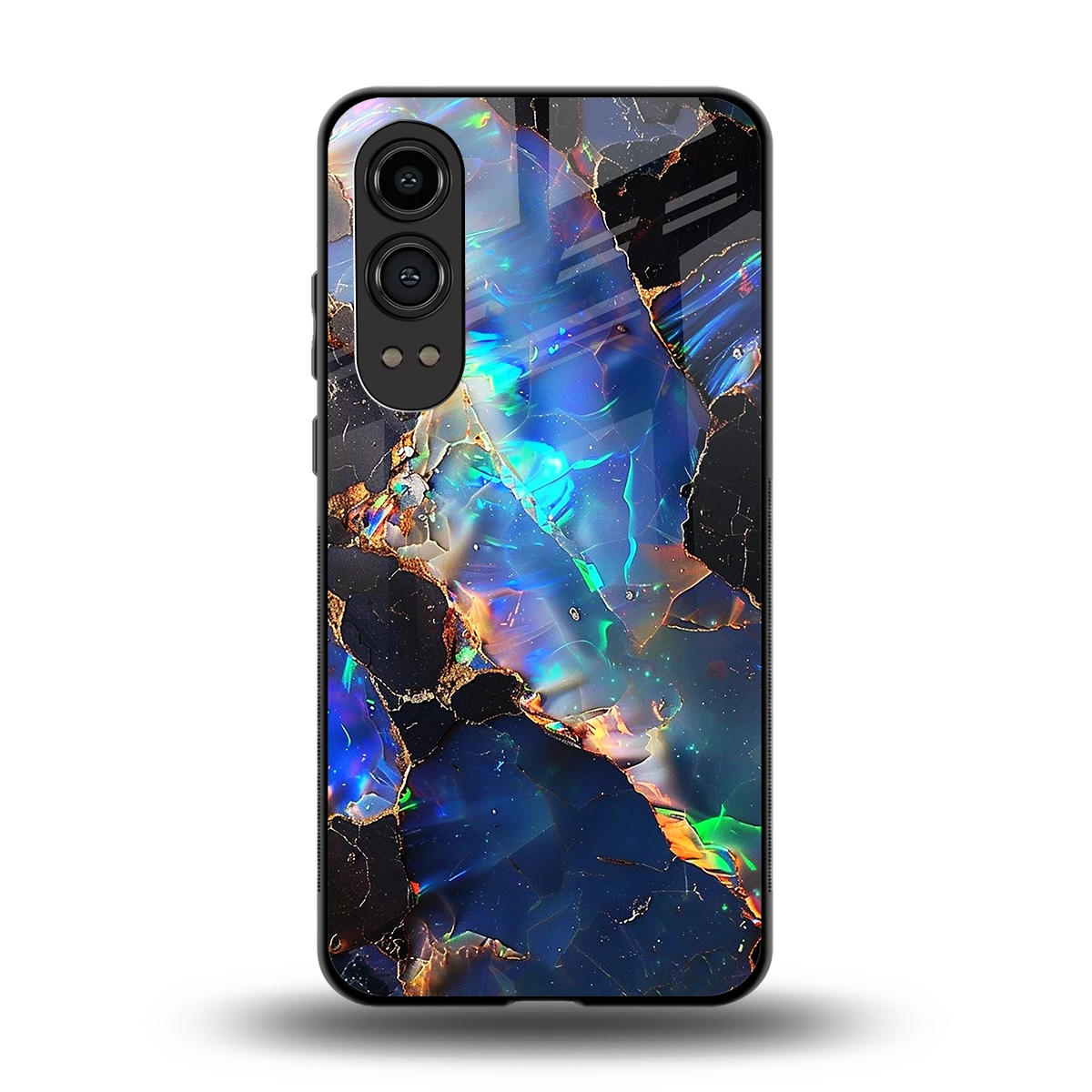 Mystic Marble back phone cover | glass case for oneplus nord ce 4 lite