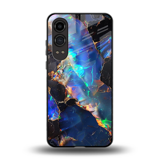 Mystic Marble back phone cover | glass case for oneplus nord ce 4 lite