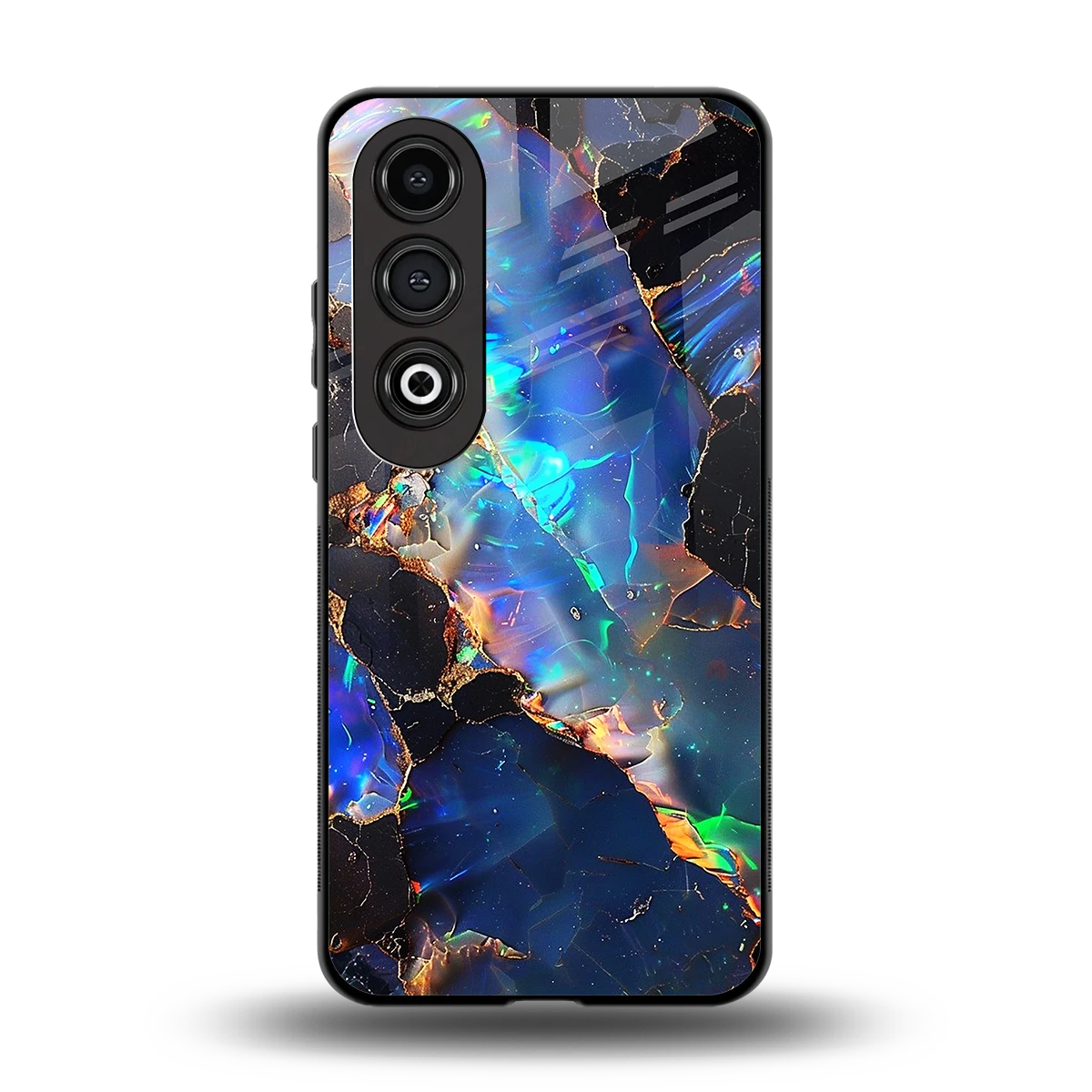 Mystic Marble back phone cover | glass case for oneplus nord ce 4