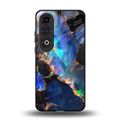 Mystic Marble back phone cover | glass case for oneplus nord ce 4