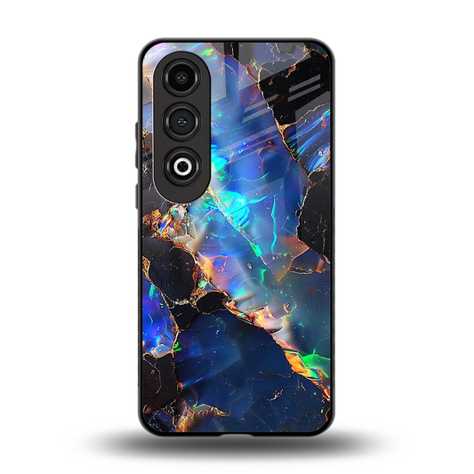 Mystic Marble back phone cover | glass case for oneplus nord ce 4
