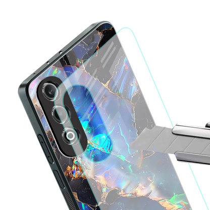 Mystic Marble stylish phone case for oneplus nord ce 4 | glossy glass and slim fit