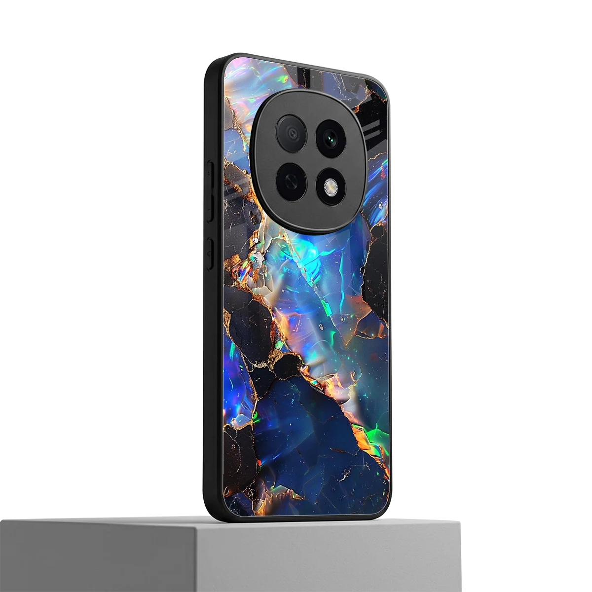 Mystic Marble oppo f29 pro 5g mobile cover | shockproof glass phone case