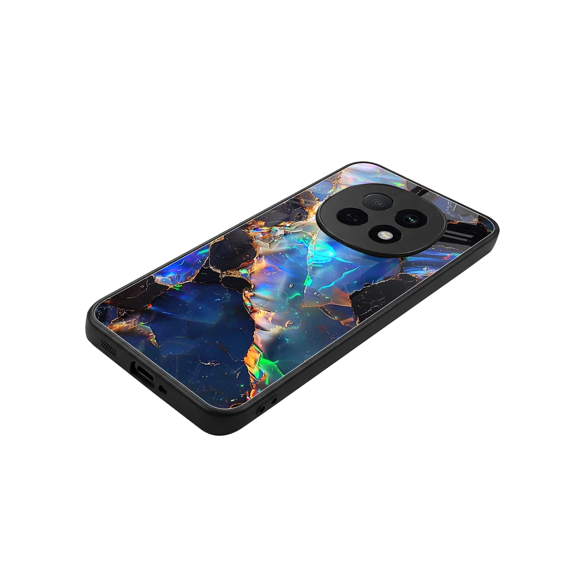 Mystic Marble stylish phone case for oppo f29 pro 5g | glossy glass and slim fit