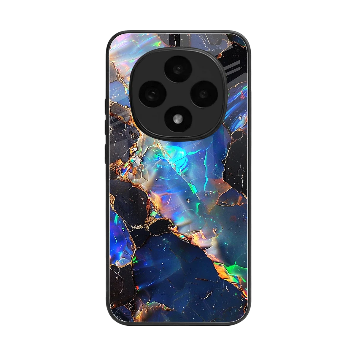 Mystic Marble back phone cover | glass case for oppo f31 pro 5g