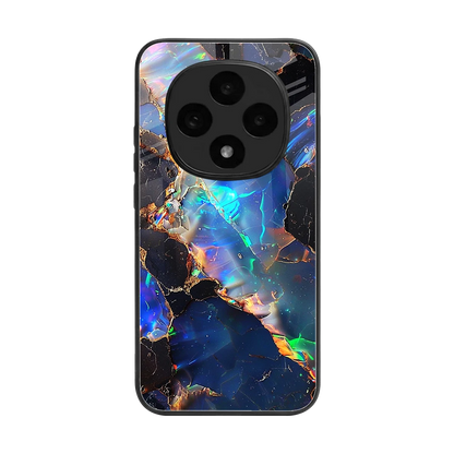 Mystic Marble back phone cover | glass case for oppo f31 pro 5g