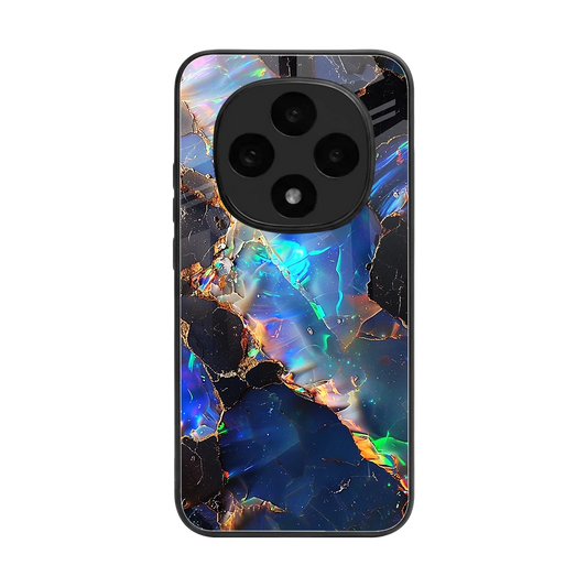Mystic Marble back phone cover | glass case for oppo f31 pro 5g