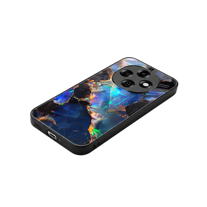 Mystic Marble stylish phone case for oppo f31 pro 5g | glossy glass and slim fit