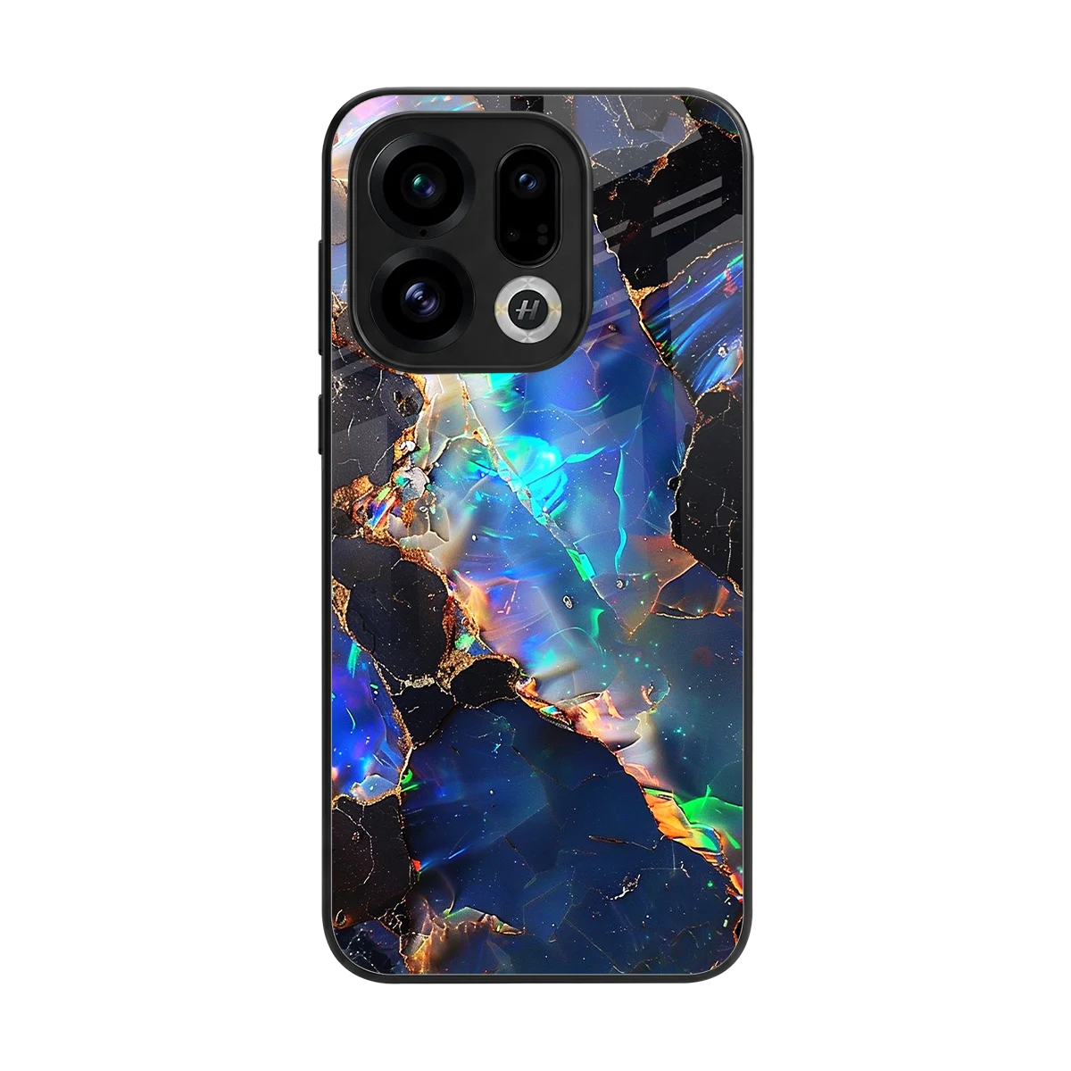 Mystic Marble back phone cover | glass case for oppo find x9
