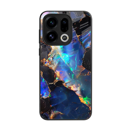 Mystic Marble back phone cover | glass case for oppo find x9
