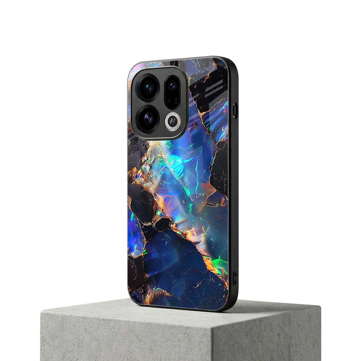 Mystic Marble oppo find x9 mobile cover | shockproof glass phone case