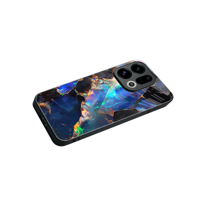 Mystic Marble stylish phone case for oppo find x9 | glossy glass and slim fit