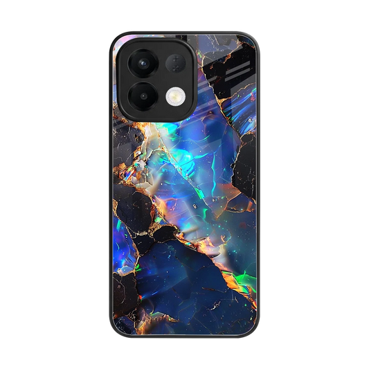 Mystic Marble back phone cover | glass case for oppo k13 5g