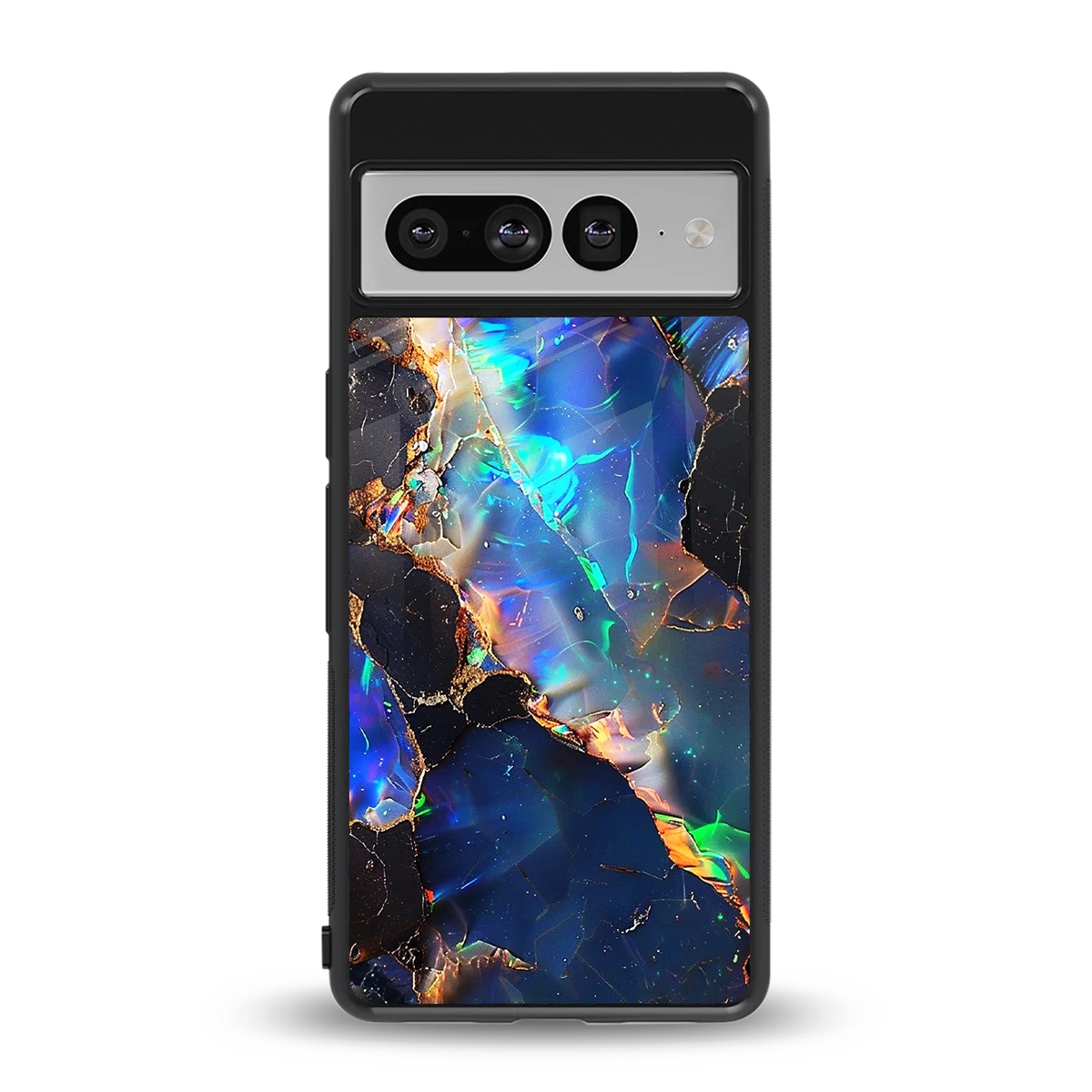 Mystic Marble back phone cover | glass case for google pixel 7 pro